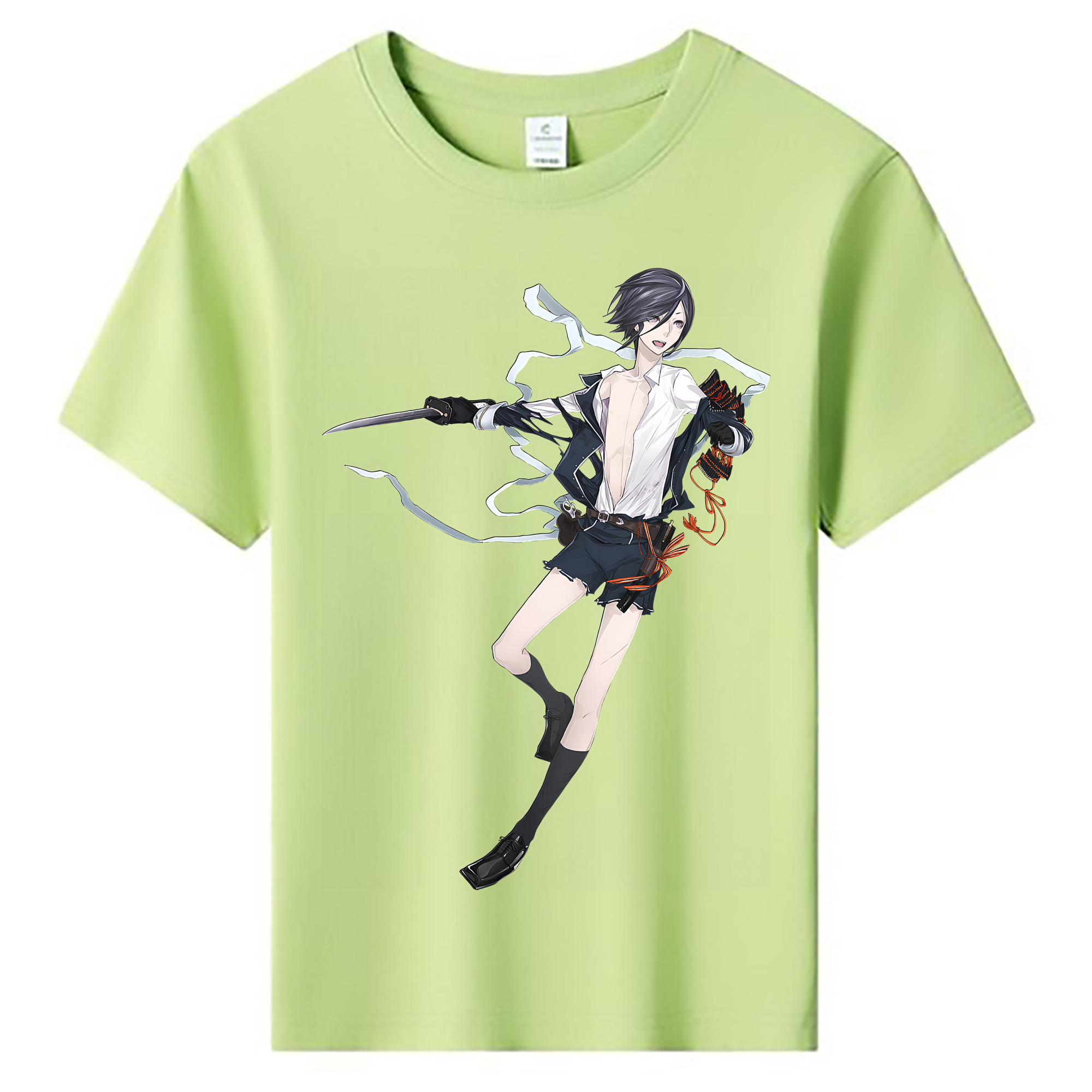 （画像用） 刀剣乱舞 Touken Ranbu 綿100％キッズTシャツ（フロントプリント）